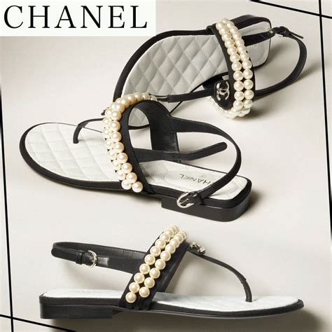 chanel sandals women 2022.